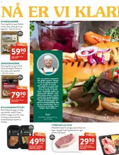 Forhåndsvisning av Jacobs kundeavis gyldig fra 23.04.2026 | Side: 2 | Produkter: Svin, Постільна білизна, Grill, Lumini decorative