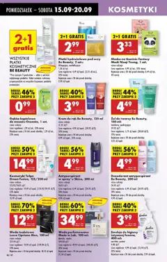 Dezodorant antyperspirant Be Beauty, 200 ml, różne rodzaje od 15.09.2025 | Strona: 52
