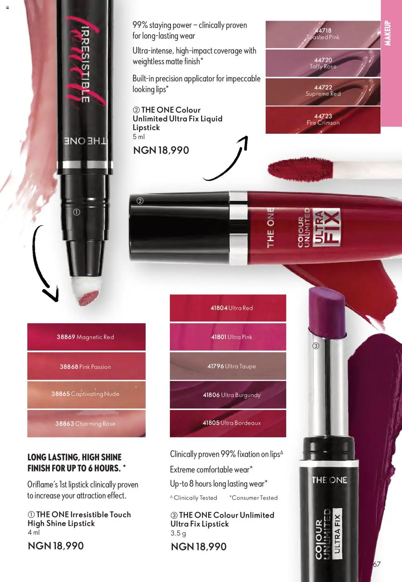 Oriflame - Catalogue  valid from 01.07.2025 | Page: 67 | Products: Lipstick