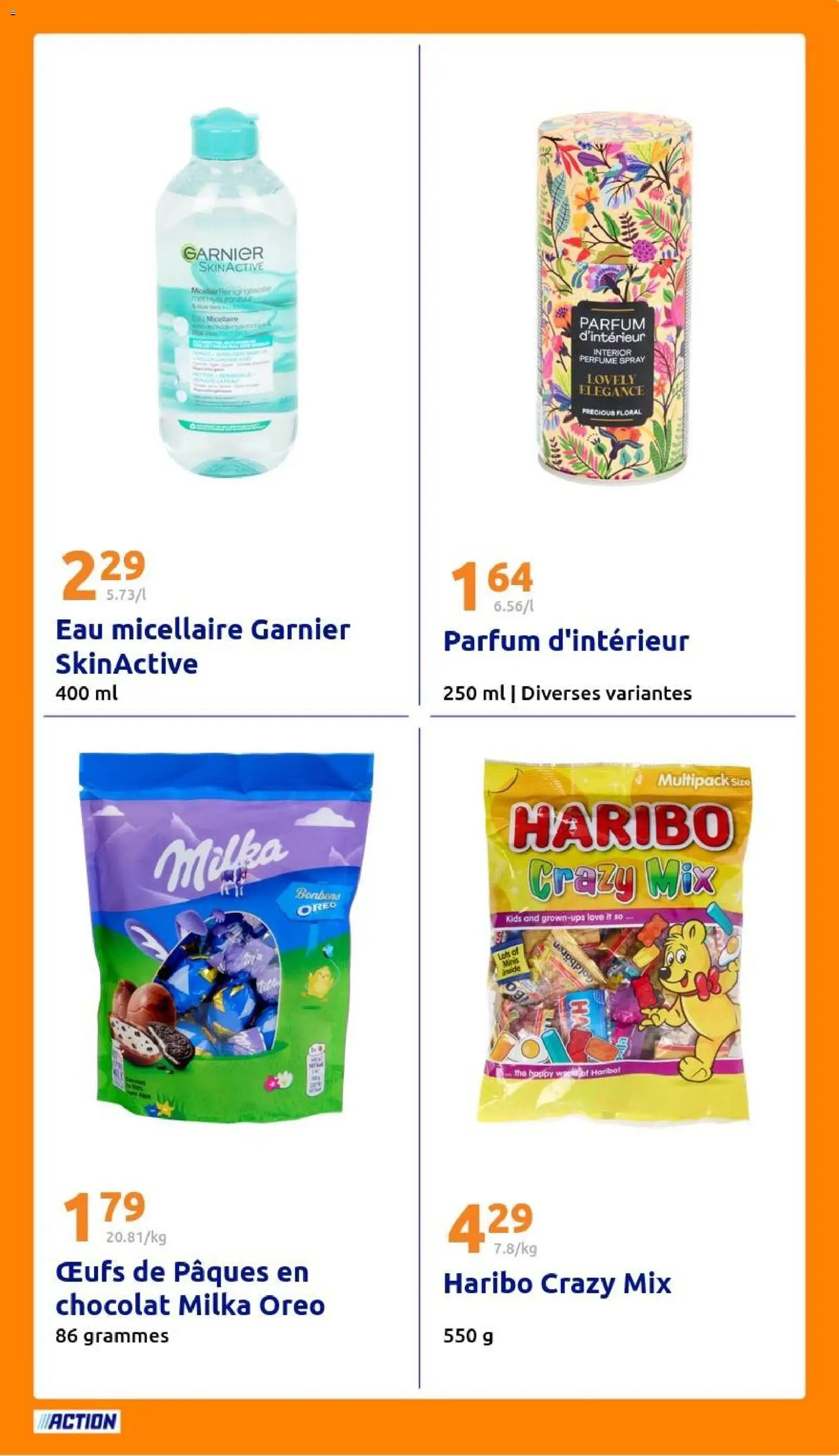 {H1} | Page: 23 | Produits: Parfum, Eau micellaire, Chocolat, Thé