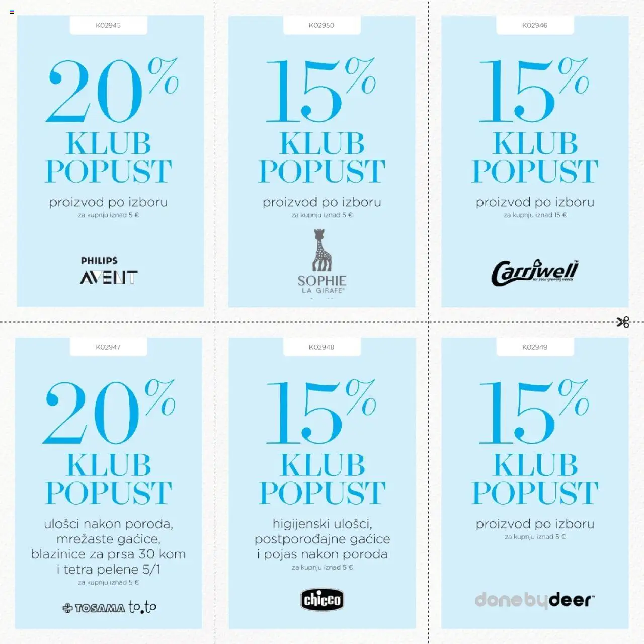 Baby Center katalog | vrijedi od 18.09.2025 | Stranica: 7 | Proizvodi: Pelene, Gaćice, Pojas
