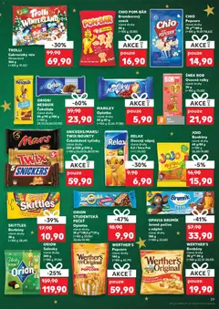 Náhled letáku CHIO Popcorn, Popcorn různé druhy 75 g/VP/80 g od 26.11.2025 | Strana: 29