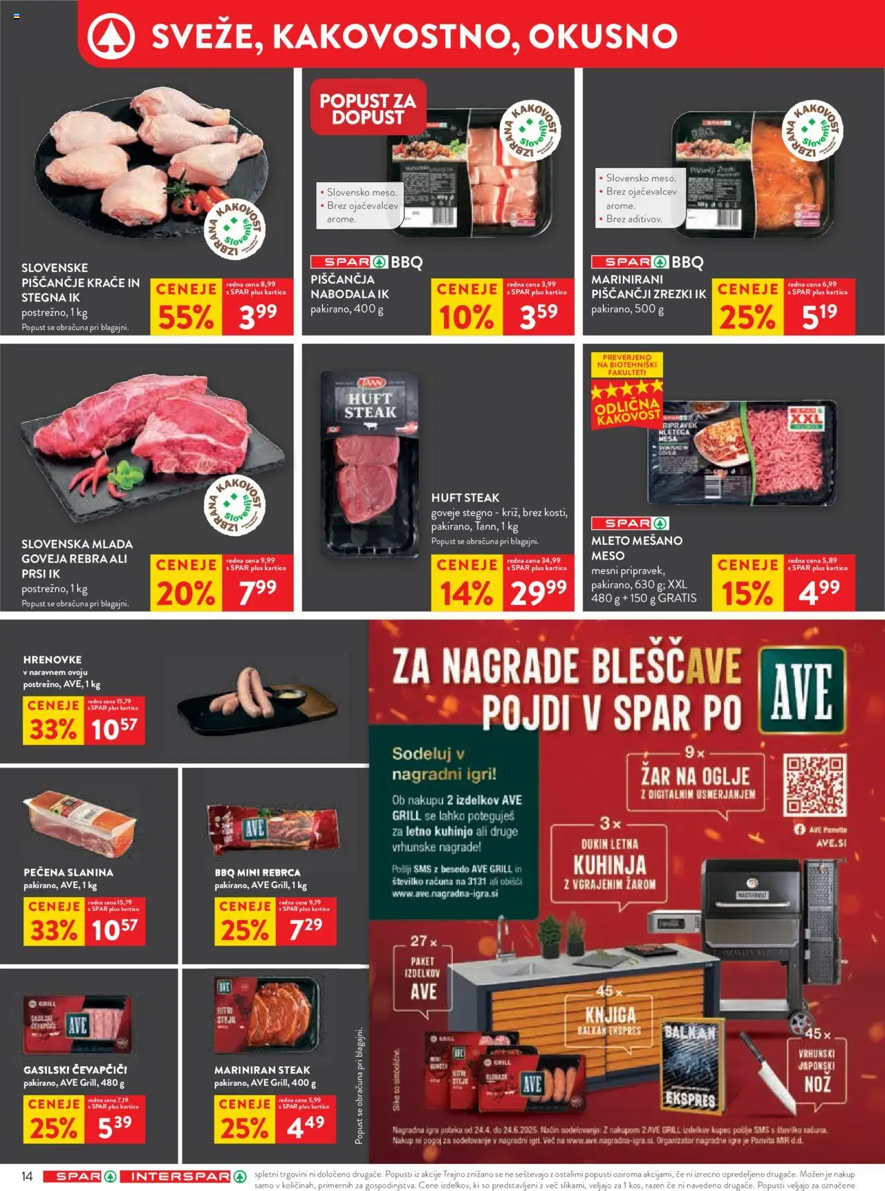Spar katalog 25/25 │ velja od 18.06.2025 | Stran: 16 | Izdelki: Igra, Rebrca, Slanina, Knjiga