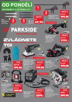 Náhled letáku Aku ruční okružní pila PHKSAP 12 B2, otáčky: 3 600/min hloubka řezu: max. 44 mm průměr pilového kotouče: 140 mm pracovní LED světlo cena za 1 kus od 04.02.2026 | Strana: 10
