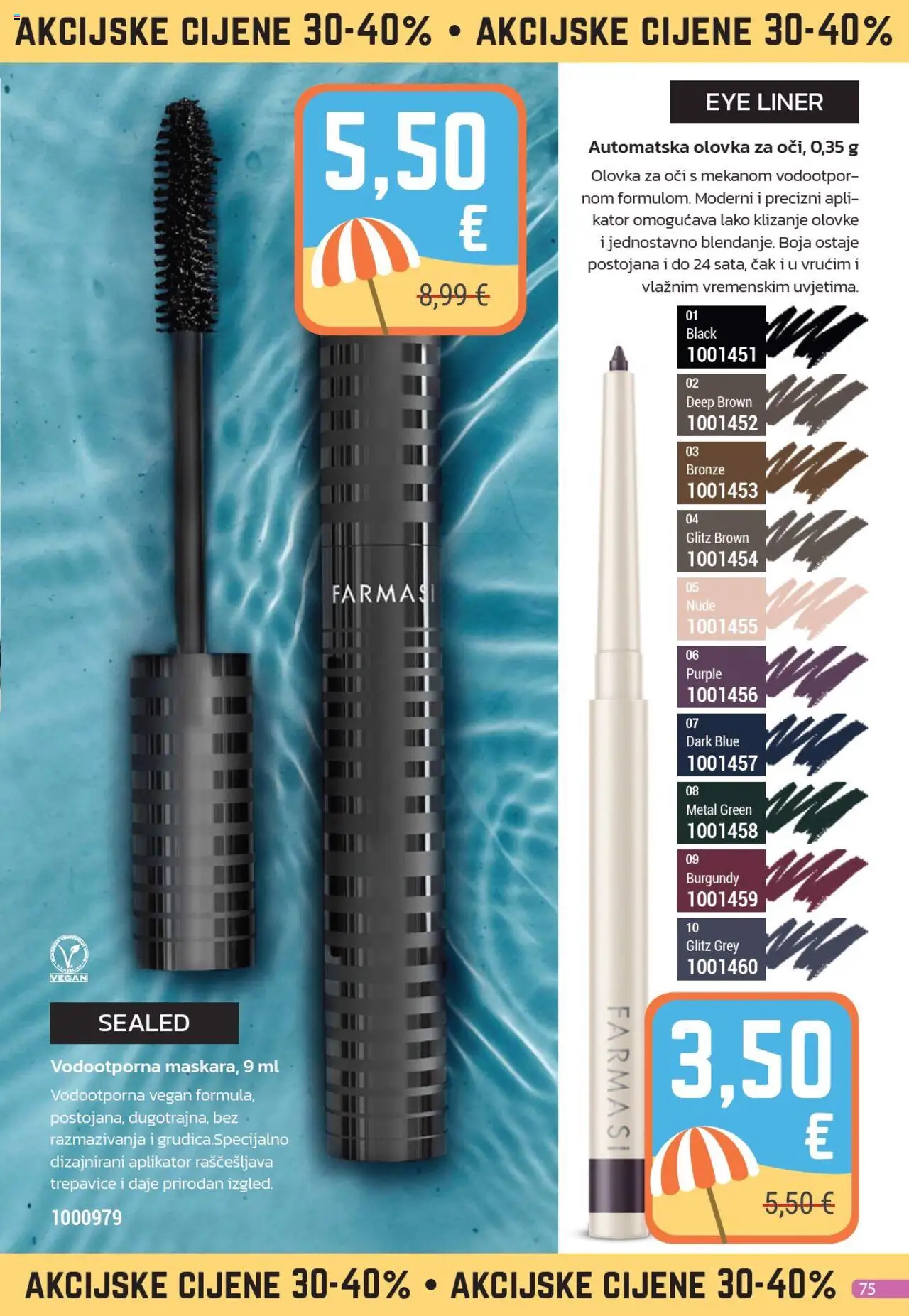 Farmasi katalog | vrijedi od 01.07.2025 | Stranica: 75 | Proizvodi: Olovka za oči