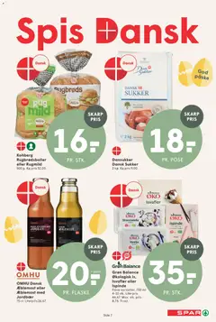 Spar - Tilbudsavis uge 12 gyldig fra 13.03.2026 | Side: 7 | Produkter: Flødeis, Isvafler, Sukker, Vanilje