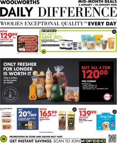 Woolworths specials catalogue – valid from 05.01.2026