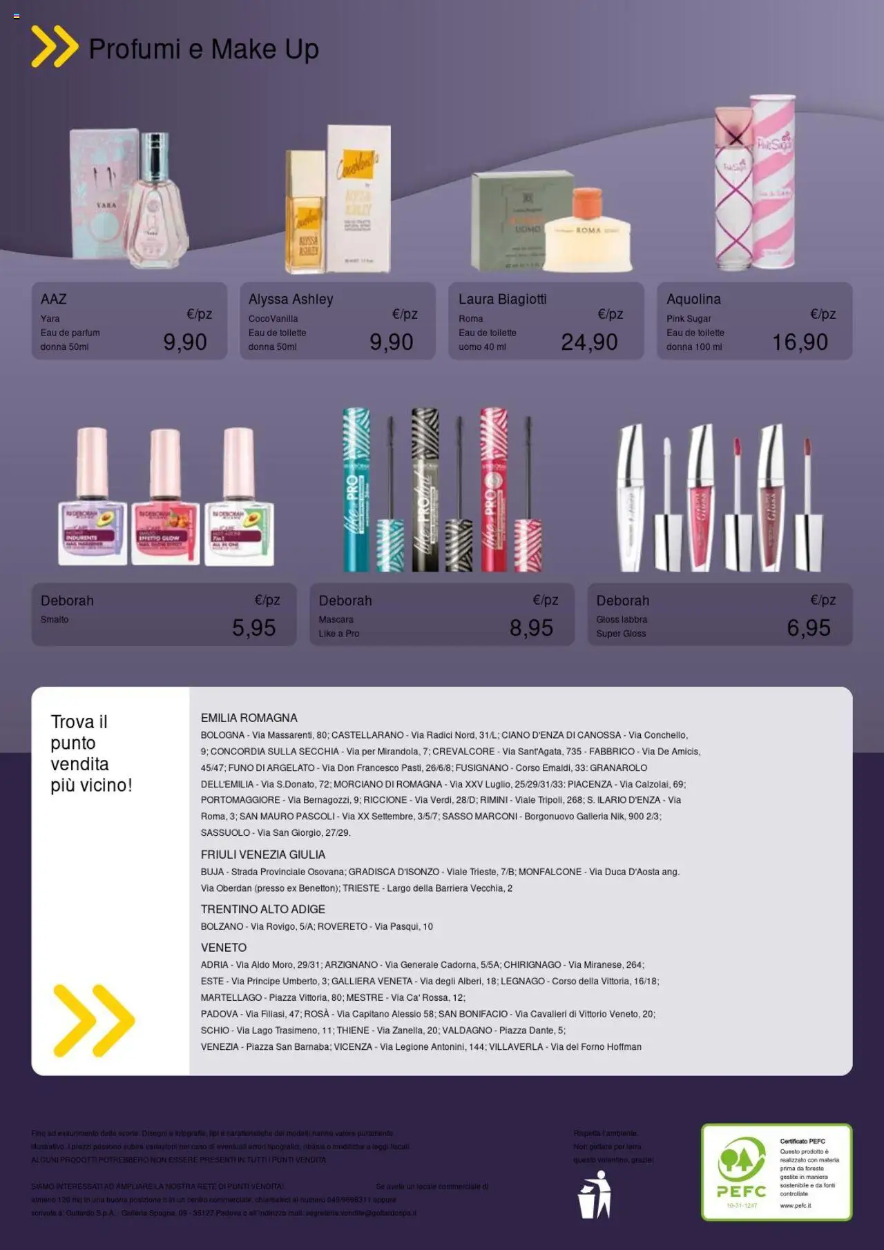 Volantino Acqua e Sapone del 01.08.2025 | Pagina: 12 | Prodotti: Mascara, Forno, Terra