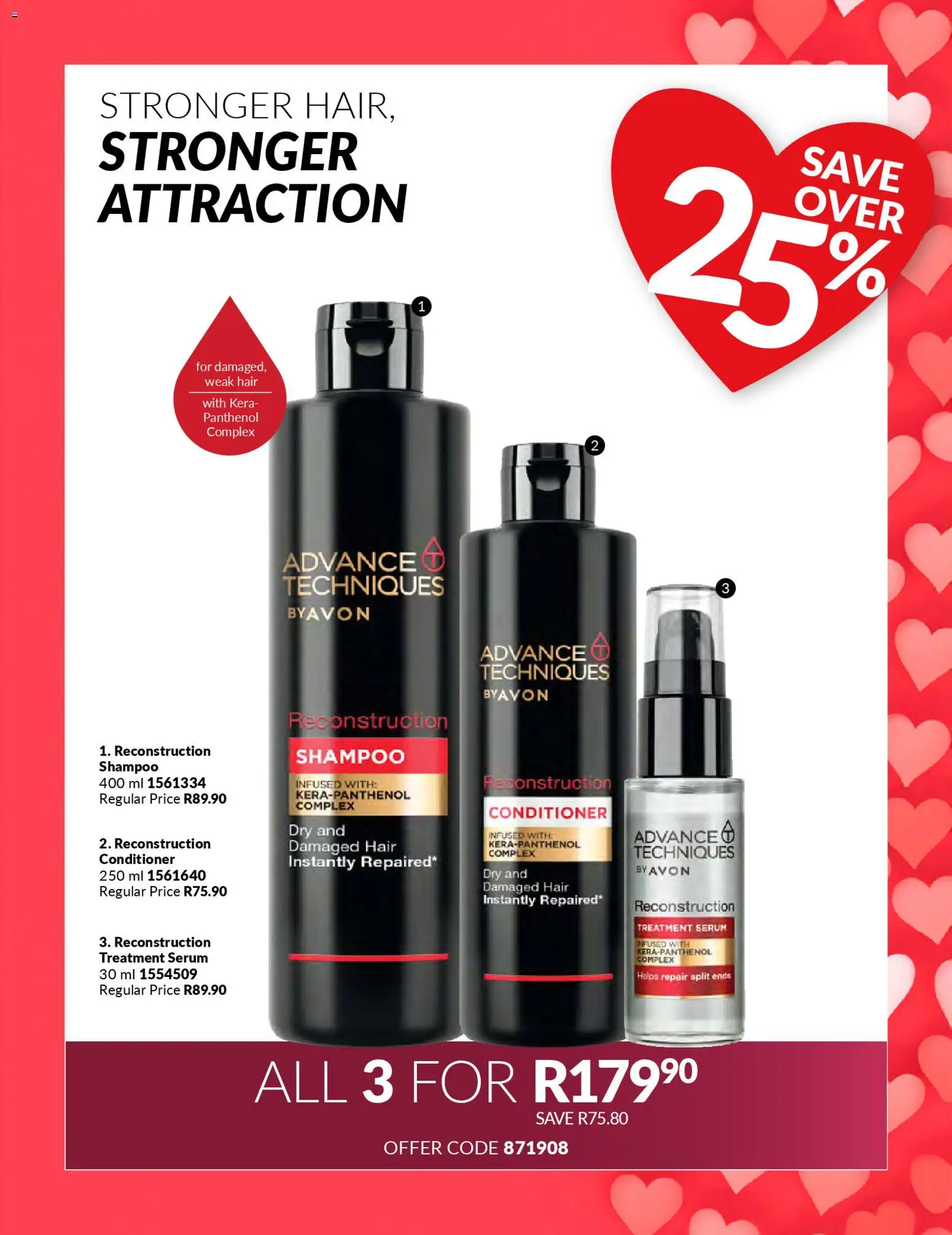 New Avon catalogue – valid from 21.02.2026 | Page: 32 | Products: Serum, Shampoo, Conditioner