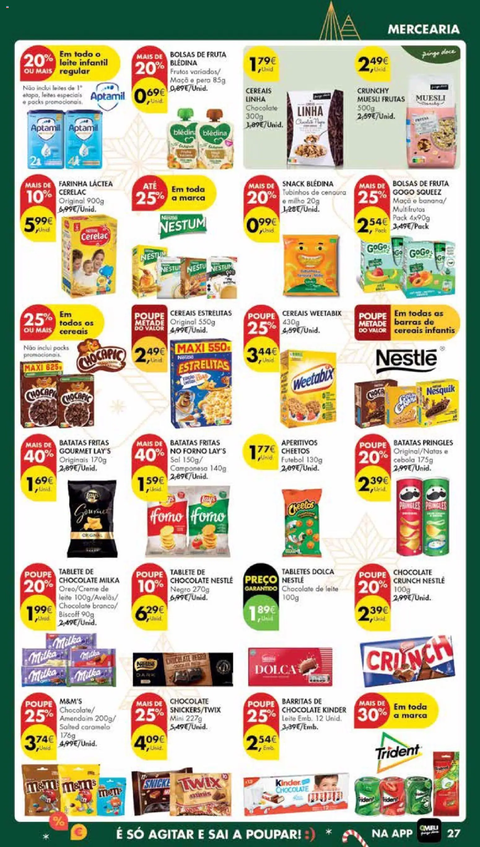 Pingo Doce Poupe Esta Semana Madeira │ válido de 16.12.2025 | Página: 27 | Produtos: Leite infantil, Weetabix, Leite, Nestlé