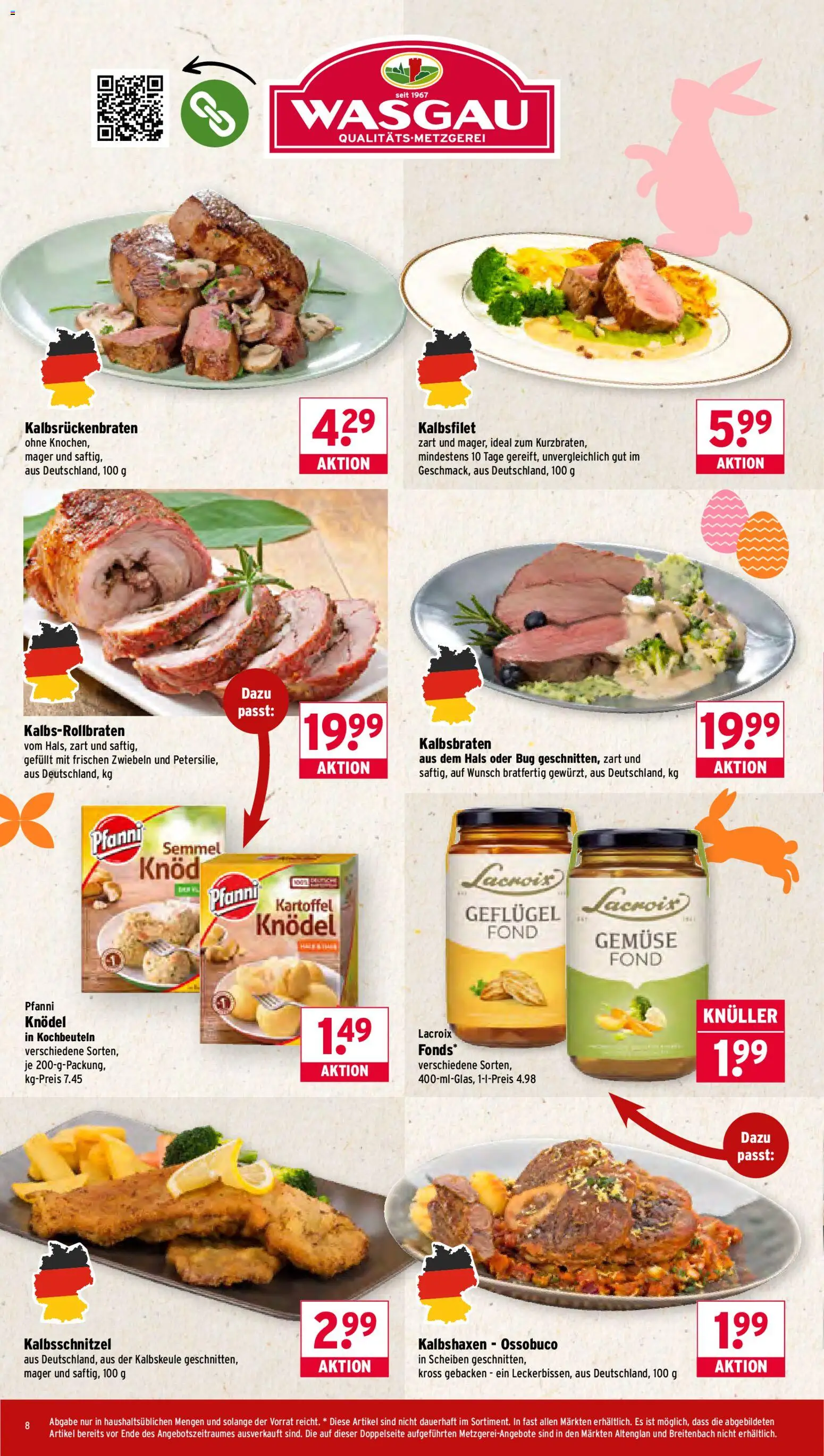 Wasgau Prospekt 	 – gültig ab 30.03.2026 | Seite: 8