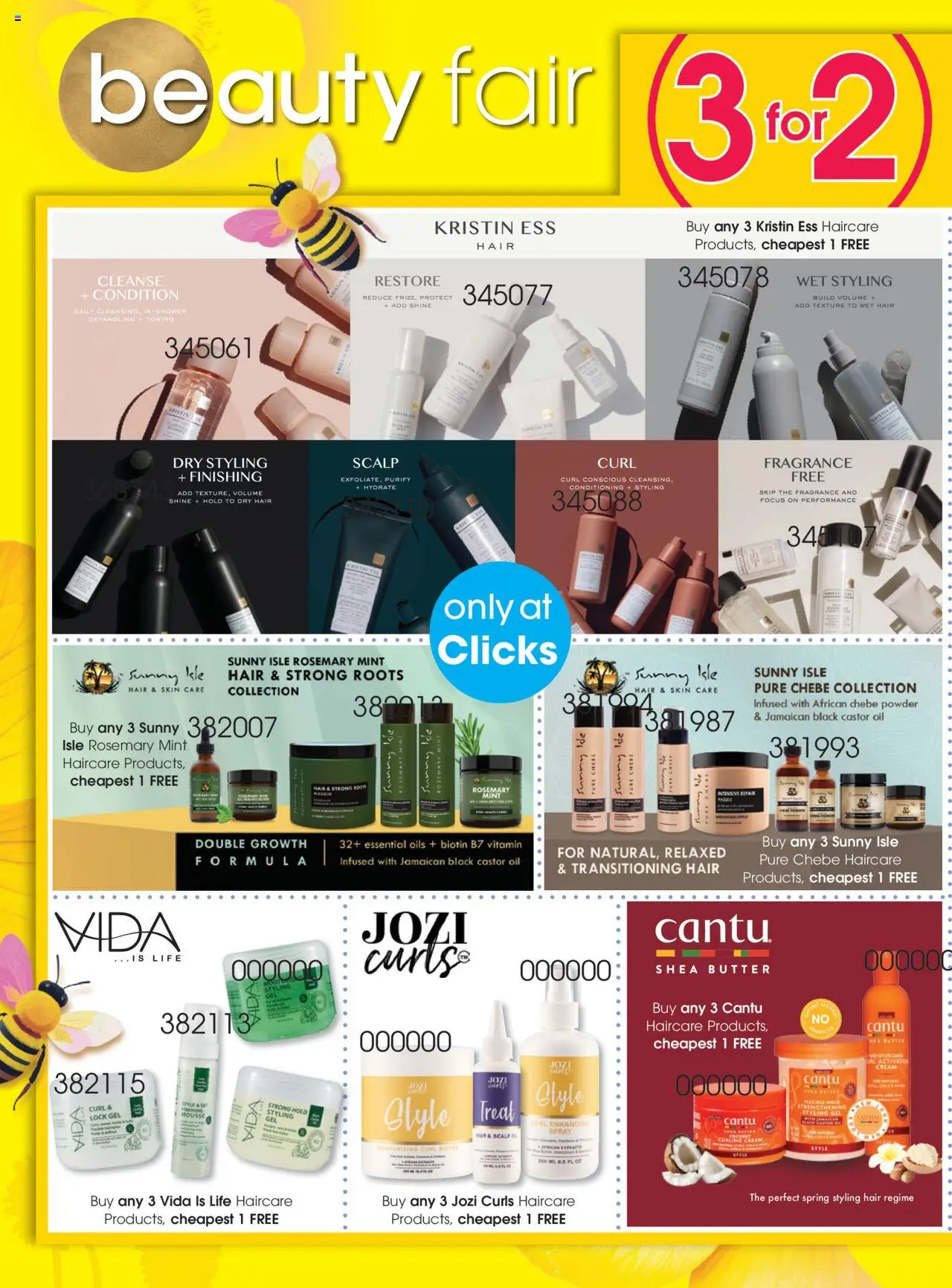 New Clicks catalogue – valid from 23.09.2025 | Page: 40 | Products: Lock, Shower, Oil, Cream