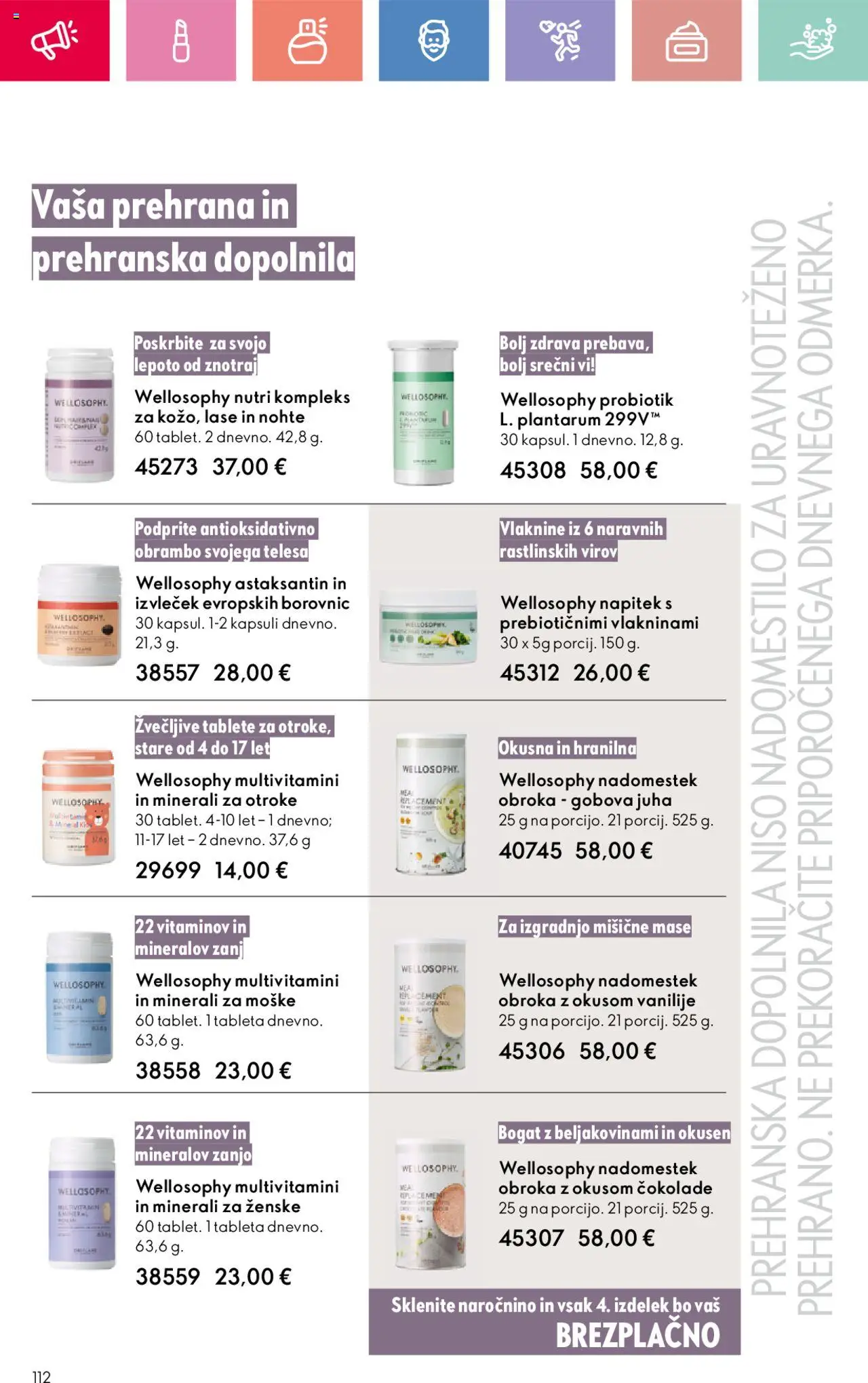 Oriflame katalog 12 │ velja od 24.08.2025 | Stran: 112 | Izdelki: Prehranska dopolnila, Juha