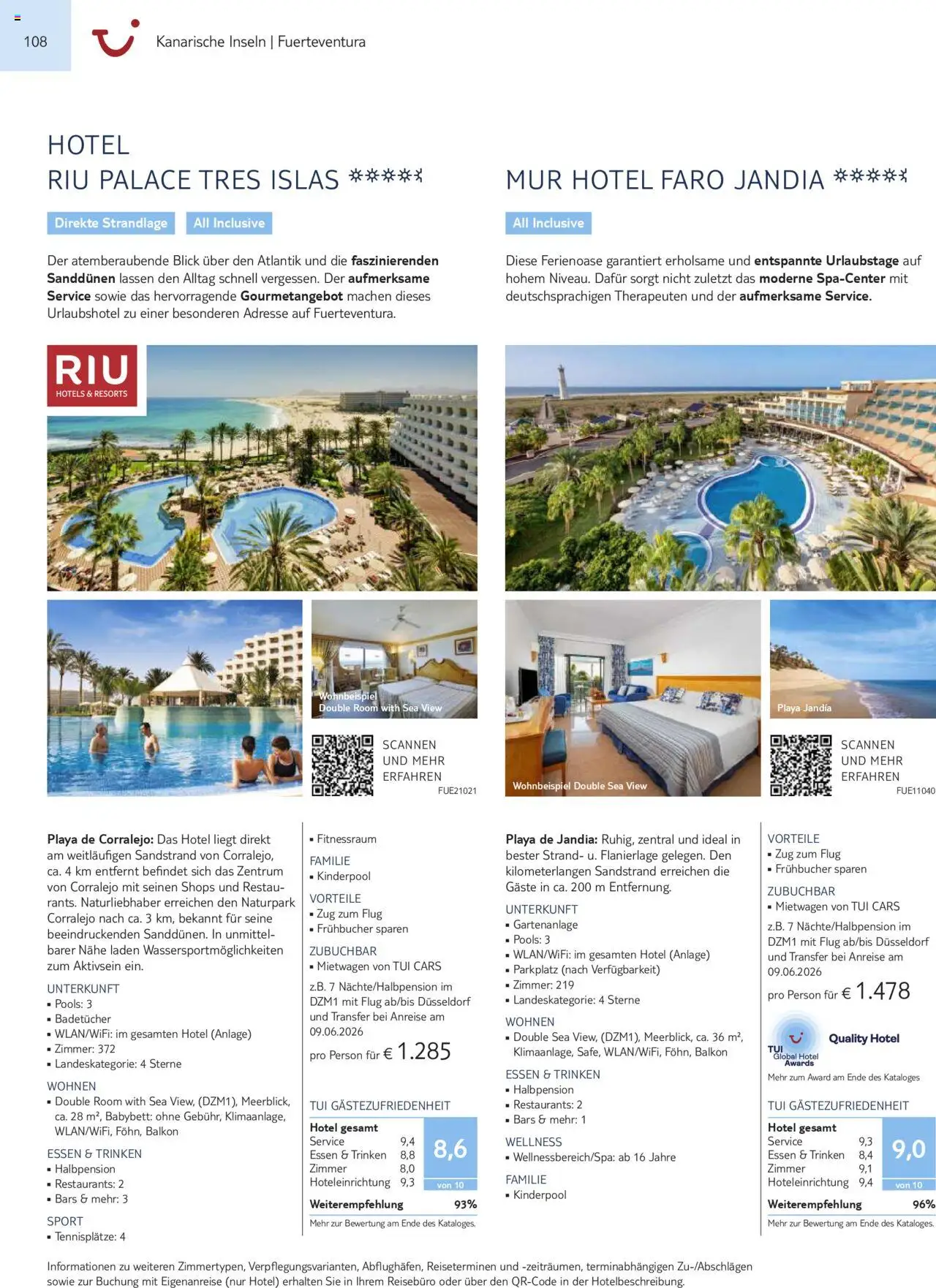 TUI Prospekt Kanaren, Kapverden & Senegal 2025/26	  – gültig ab 01.11.2025 | Seite: 108 | Produkte: Babybett