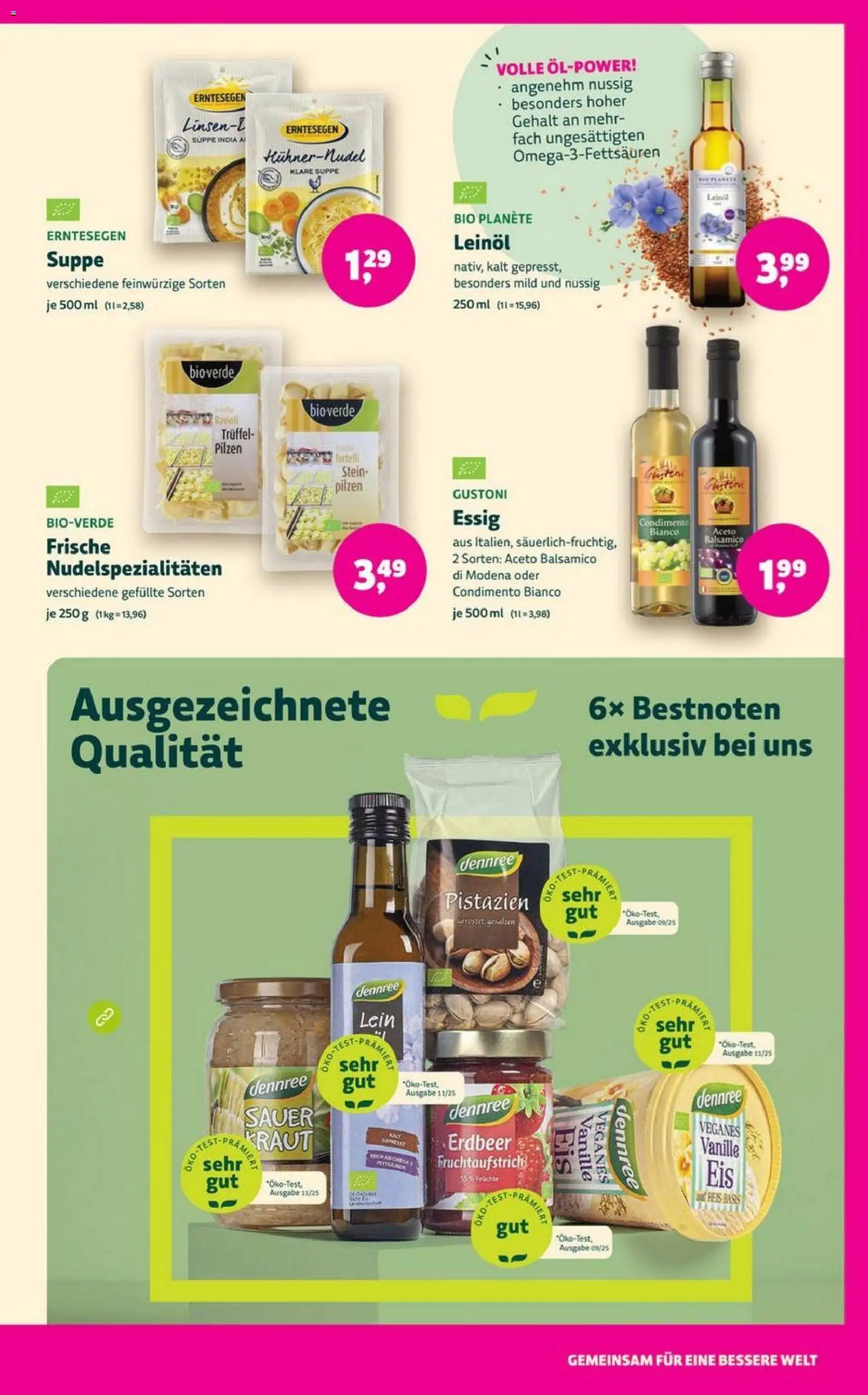 Denns BioMarkt Angebote – gültig ab 02.01.2025 | Seite: 13 | Produkte: Balsamico, Essig, Pistazien, Kraut