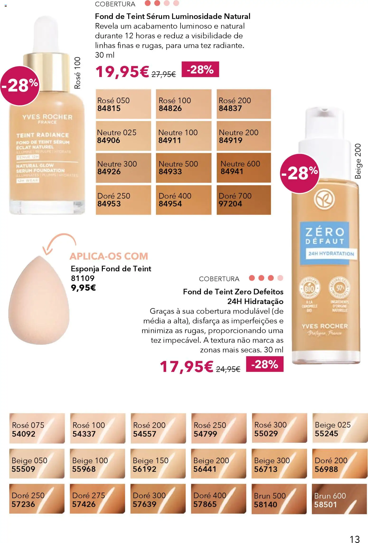 Yves Rocher catálogo 4 │ válido de 12.03.2026 | Página: 13 | Produtos: Esponja, Sérum