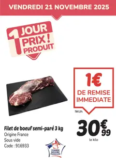 Promocash - Prévisualisation de Promocash 1 Jour prix produit valide à partir de 21.11.2025