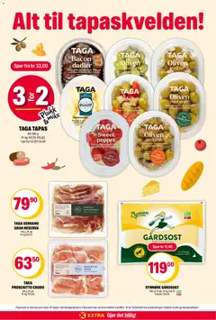 Forhåndsvisning av Coop Extra kundeavis gyldig fra 27.04.2026 | Side: 16 | Produkter: Melk, Toastbrød, Dadler, Plăci policarbonat