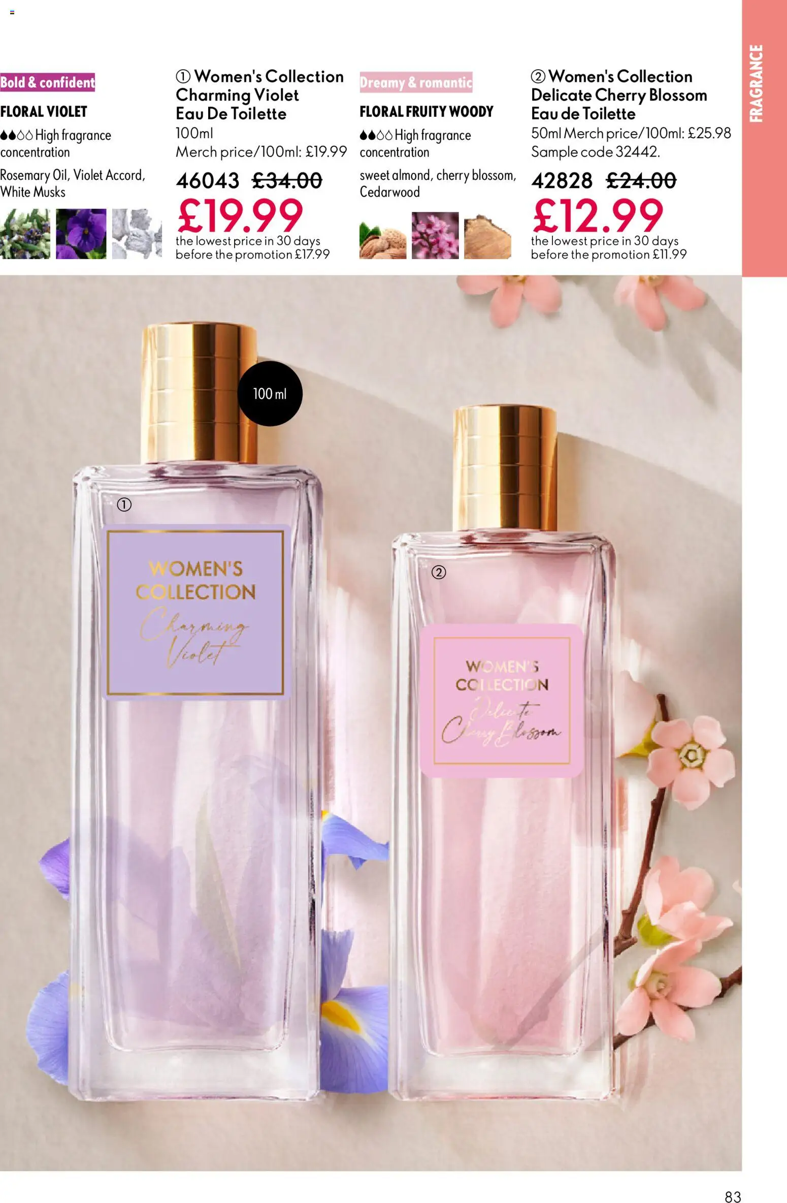{H1} | Page: 83 | Products: Fragrance, Eau de toilette, Rosemary