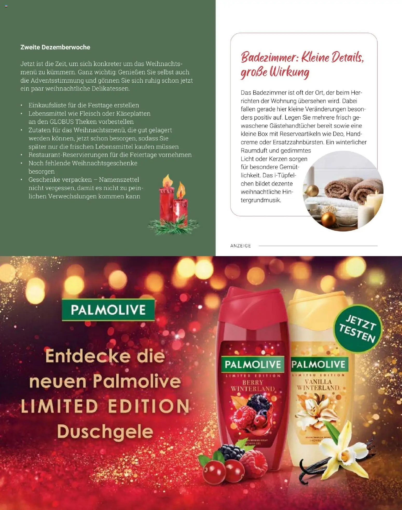 Globus Mio Magazin – gültig ab 01.12.2025 | Seite: 23 | Produkte: Box, Creme, Fleisch