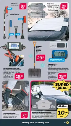 Netto Prospekt 	 ab 10.11.2025 gültig | Seite: 23 | Produkte: Batterien, Ladekabel