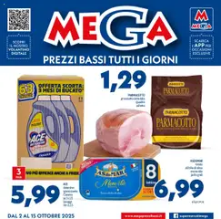 Anteprima del volantino Volantino Mega valido a partire dal 02.10.2025