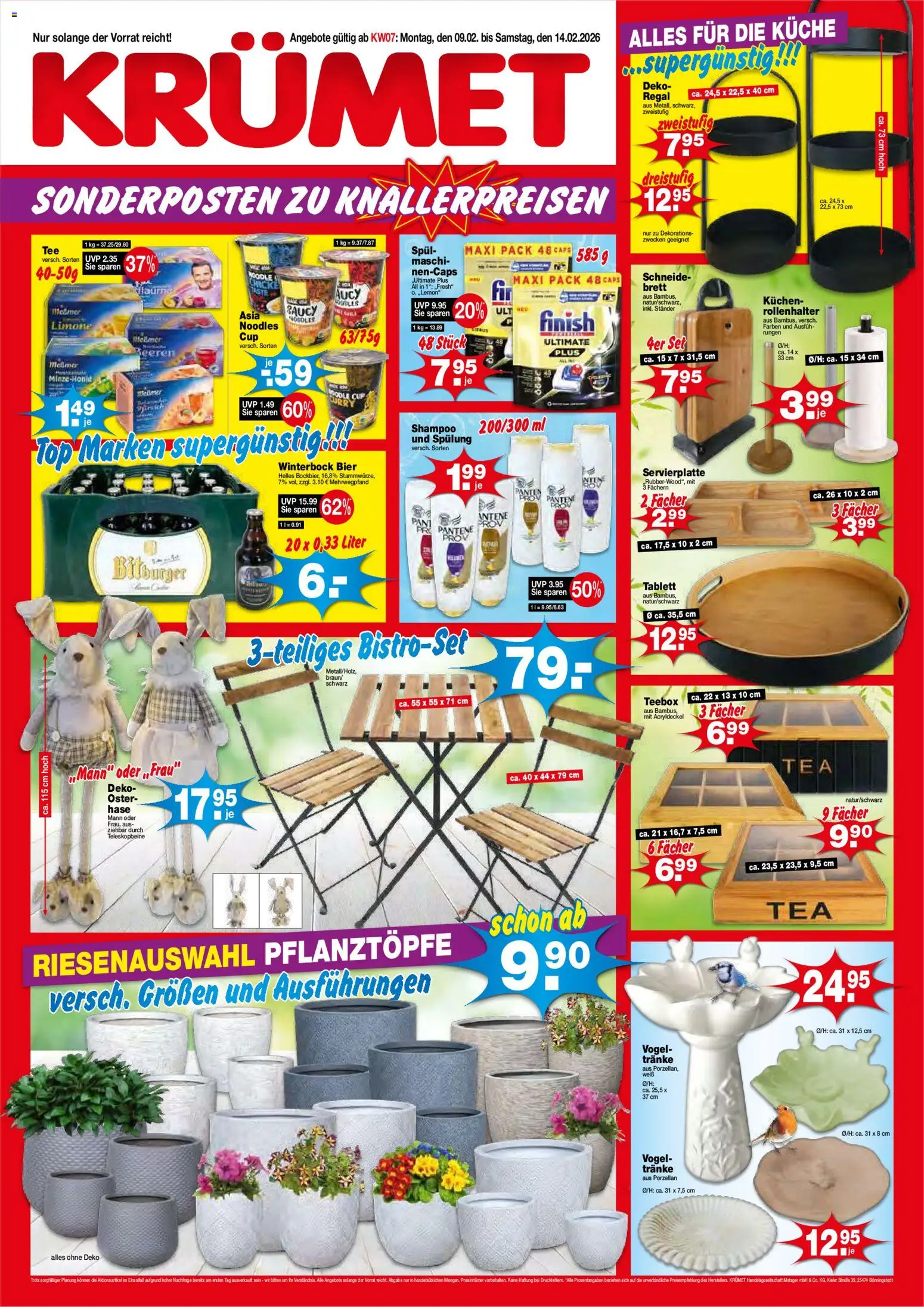 KRÜMET Prospekt – gültig ab 09.02.2026 | Seite: 1