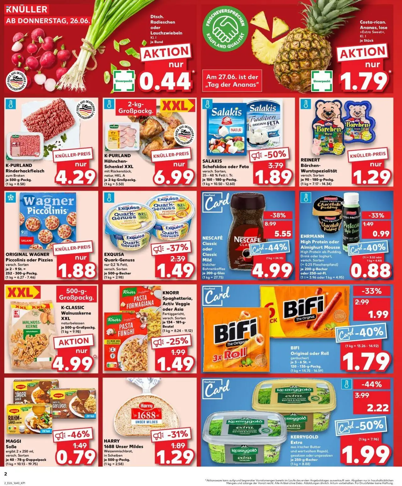 Kaufland prospekt Westerburg	 - gültig ab dem 29.06.2025 | Seite: 13 | Produkte: Quark, Pudding, Exquisa, Nescafe classic