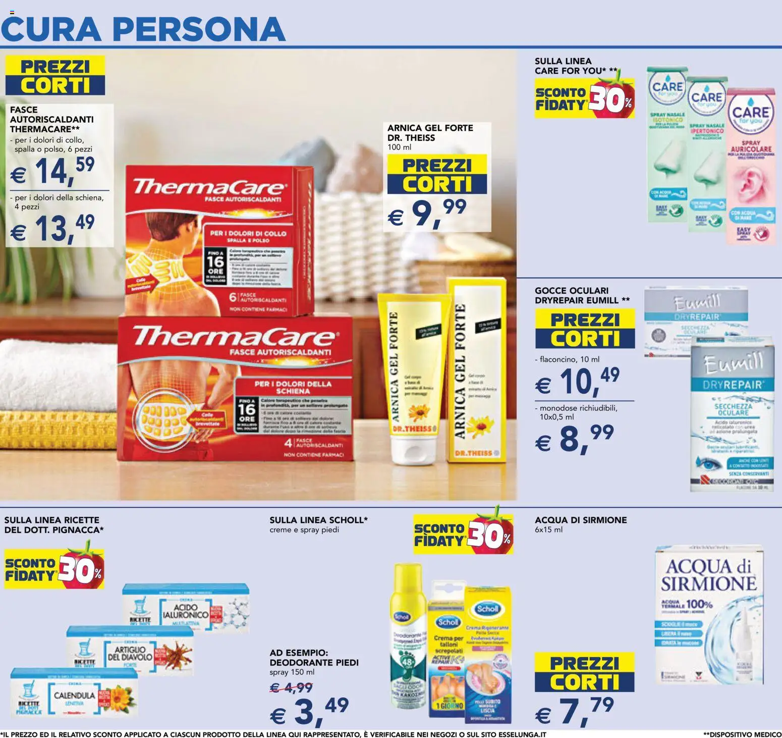 Volantino Esselunga S del 29.01.2026 | Pagina: 15 | Prodotti: Crema, Deodorante, Pollo, Acqua