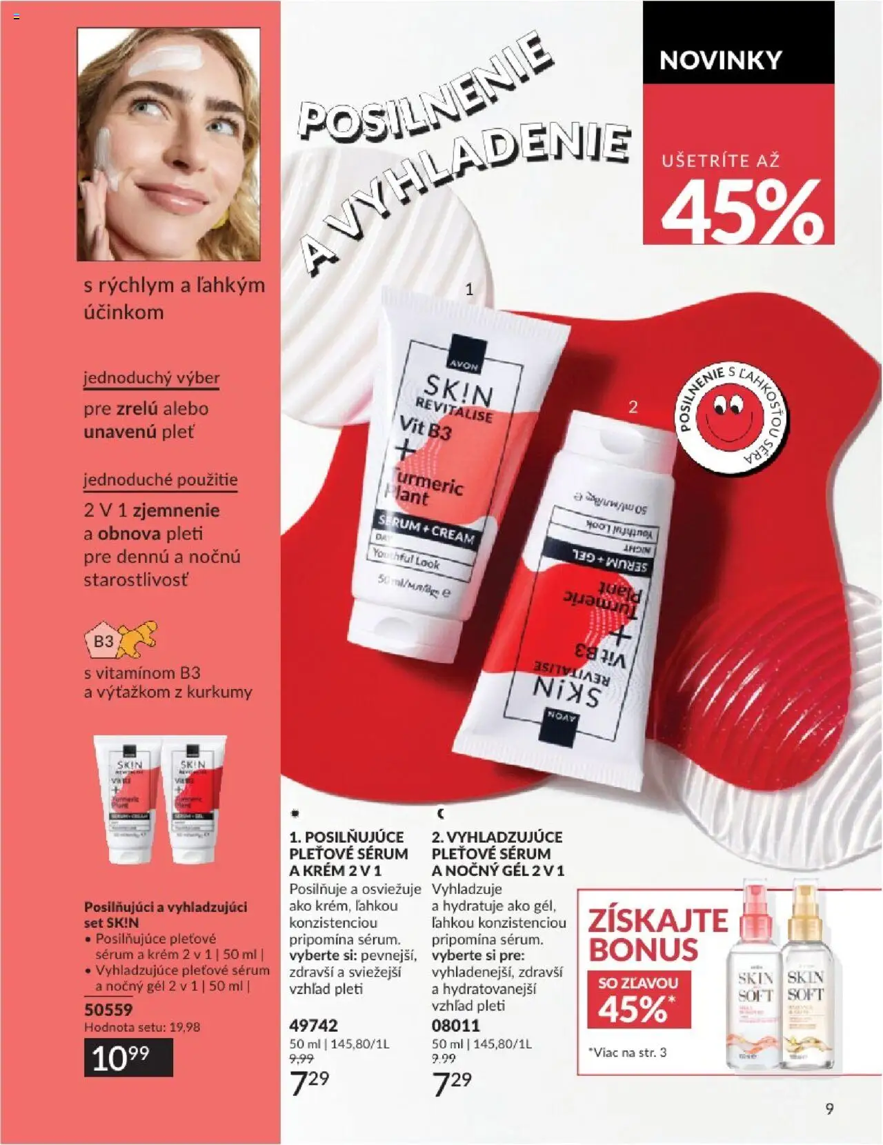 Katalóg Avon 2025 │ platný od 01.08.2025 | Strana: 9 | Produkty: Krém