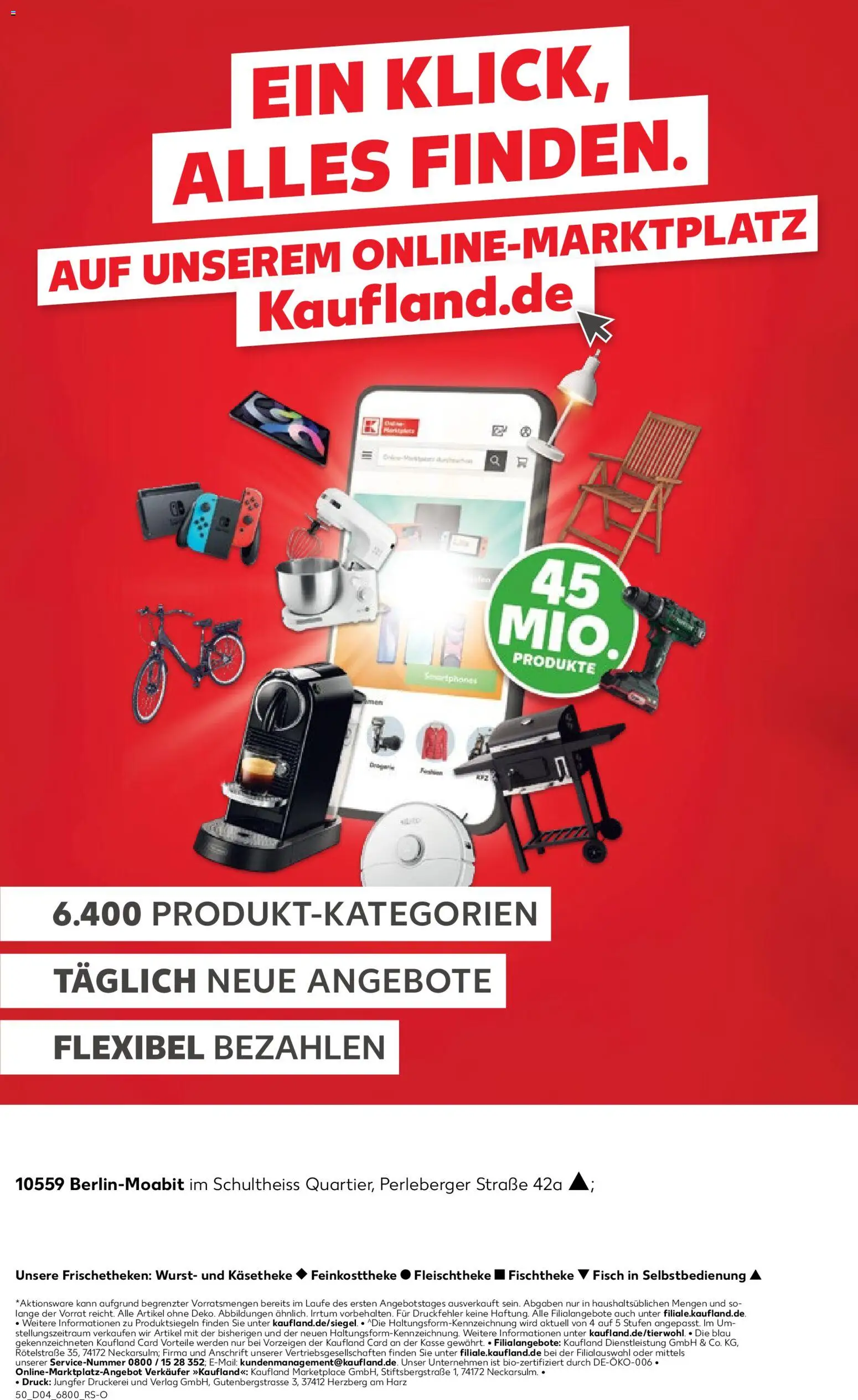 Kaufland prospekt Berlin	 – gültig ab 25.01.2026 | Seite: 50 | Produkte: Kaffeemaschine, Smartphone, Tablet, Computer