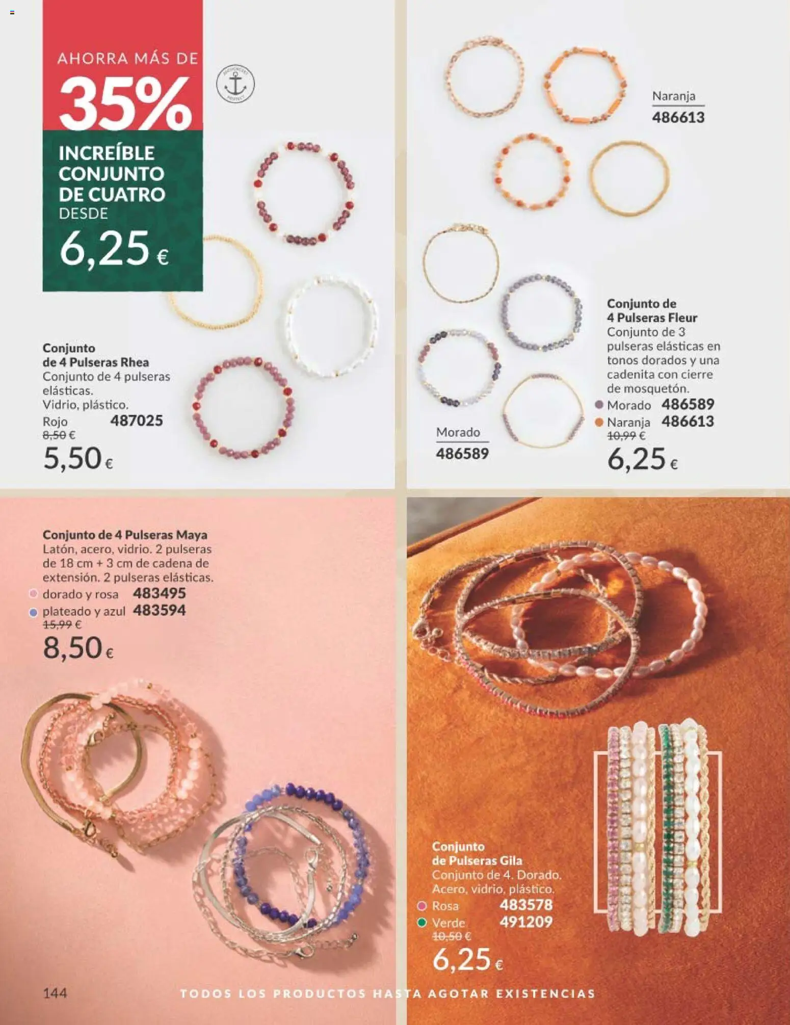 Catálogo AVON campaña 11 Black Friday │ válido desde el 01.11.2025 | Página: 144 | Productos: Conjunto de pulseras
