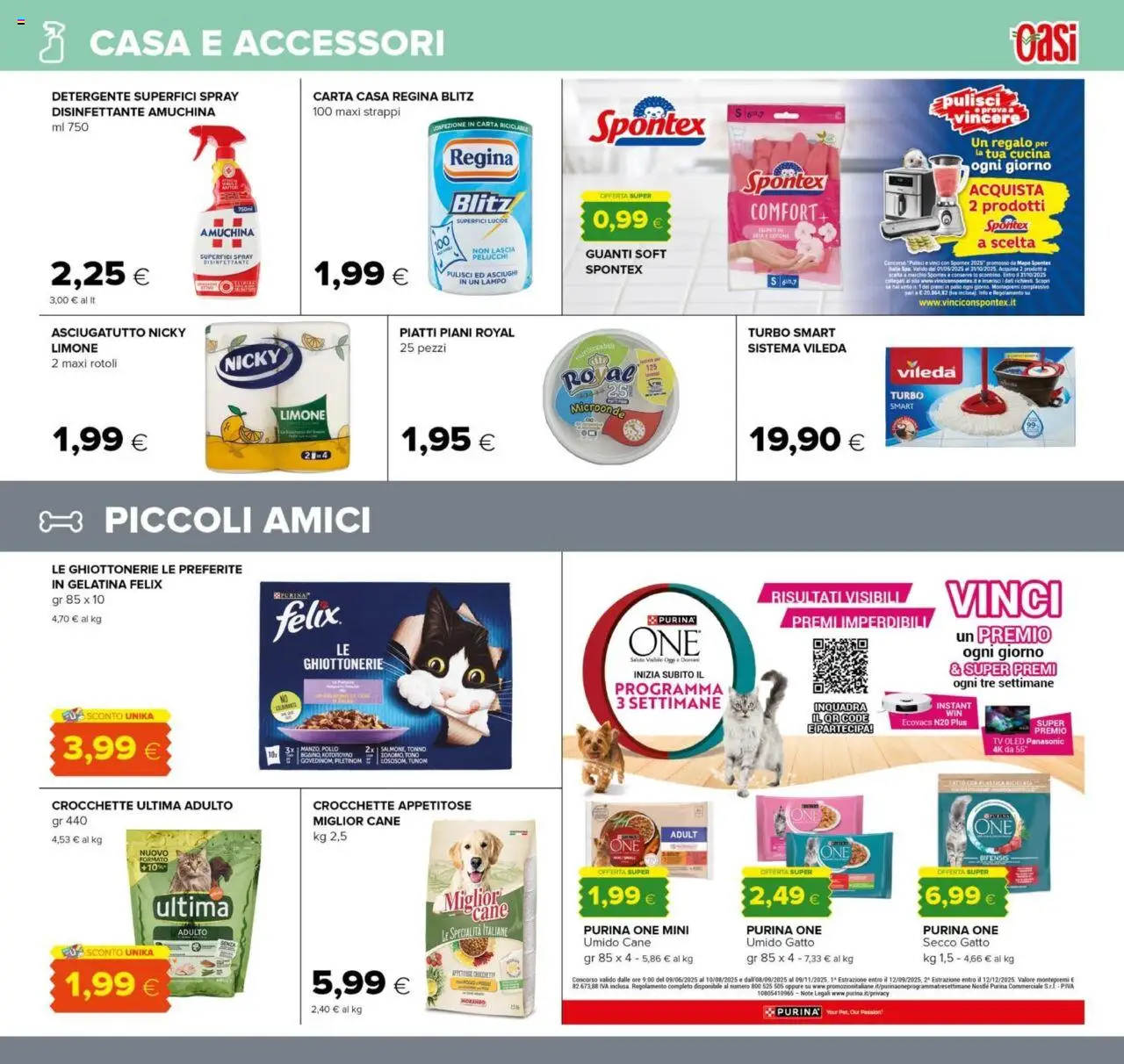 Volantino Oasi del 13.09.2025 | Pagina: 27 | Prodotti: Microonde, Limone, Guanti, Asciugatutto