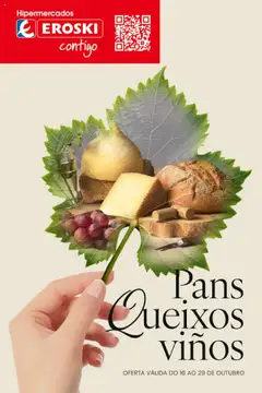 Vista previa Eroski - Pans Queixos Viños válido desde el 16.10.2025