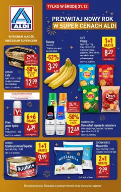 Pogląd oferty "Aldi Gazetka - Super Sylwester" - ważna od 31.12.2025