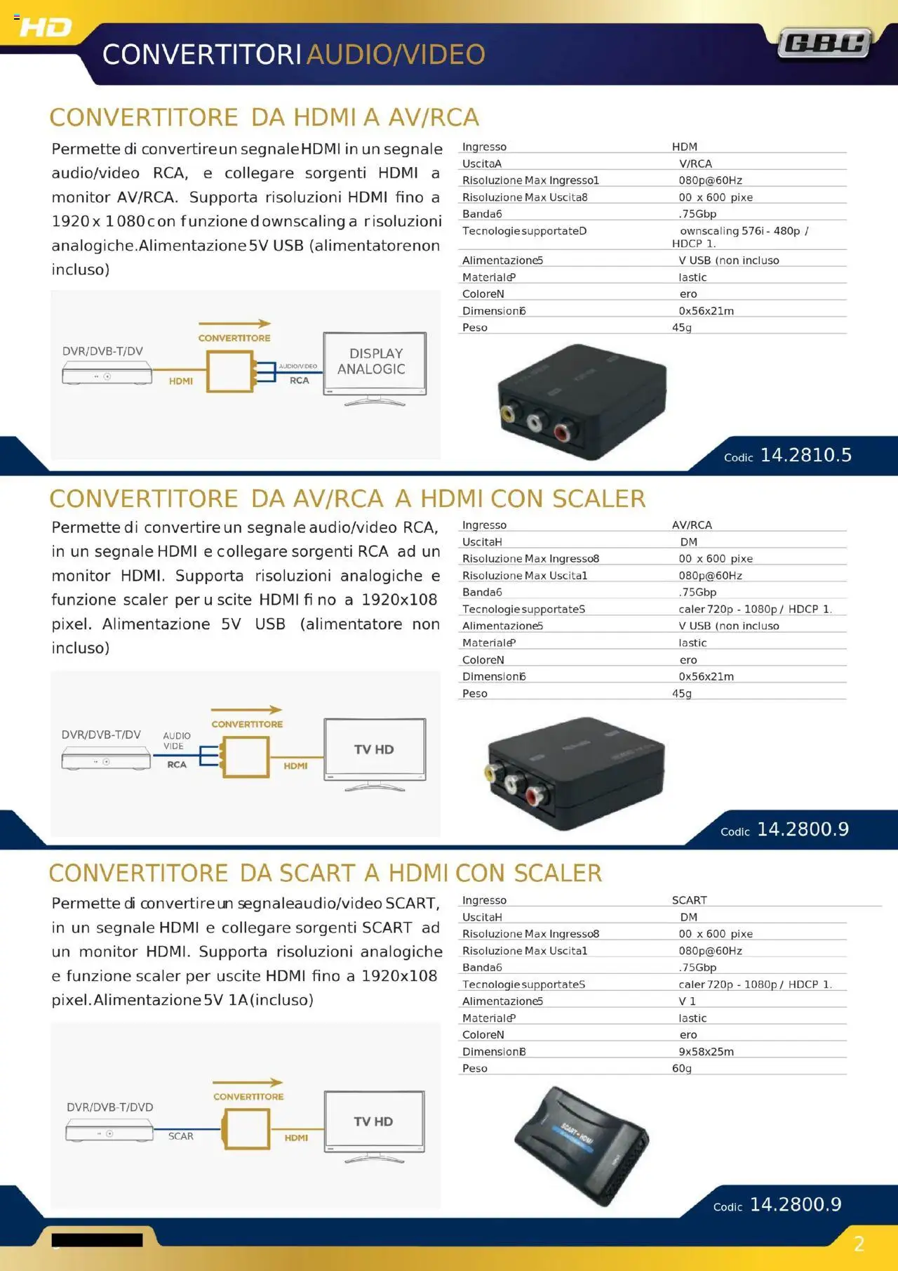 Volantino GBC del 16.10.2025 | Pagina: 23 | Prodotti: Monitor, TV, Audio, USB