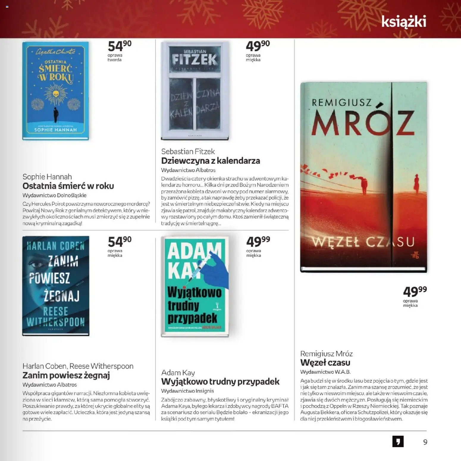 Empik promocje - Witaj w klubie znajdujących trafione prezenty dla każdego od 10.12.2025 | Strona: 9 | Produkty: Kalendarz, Książki
