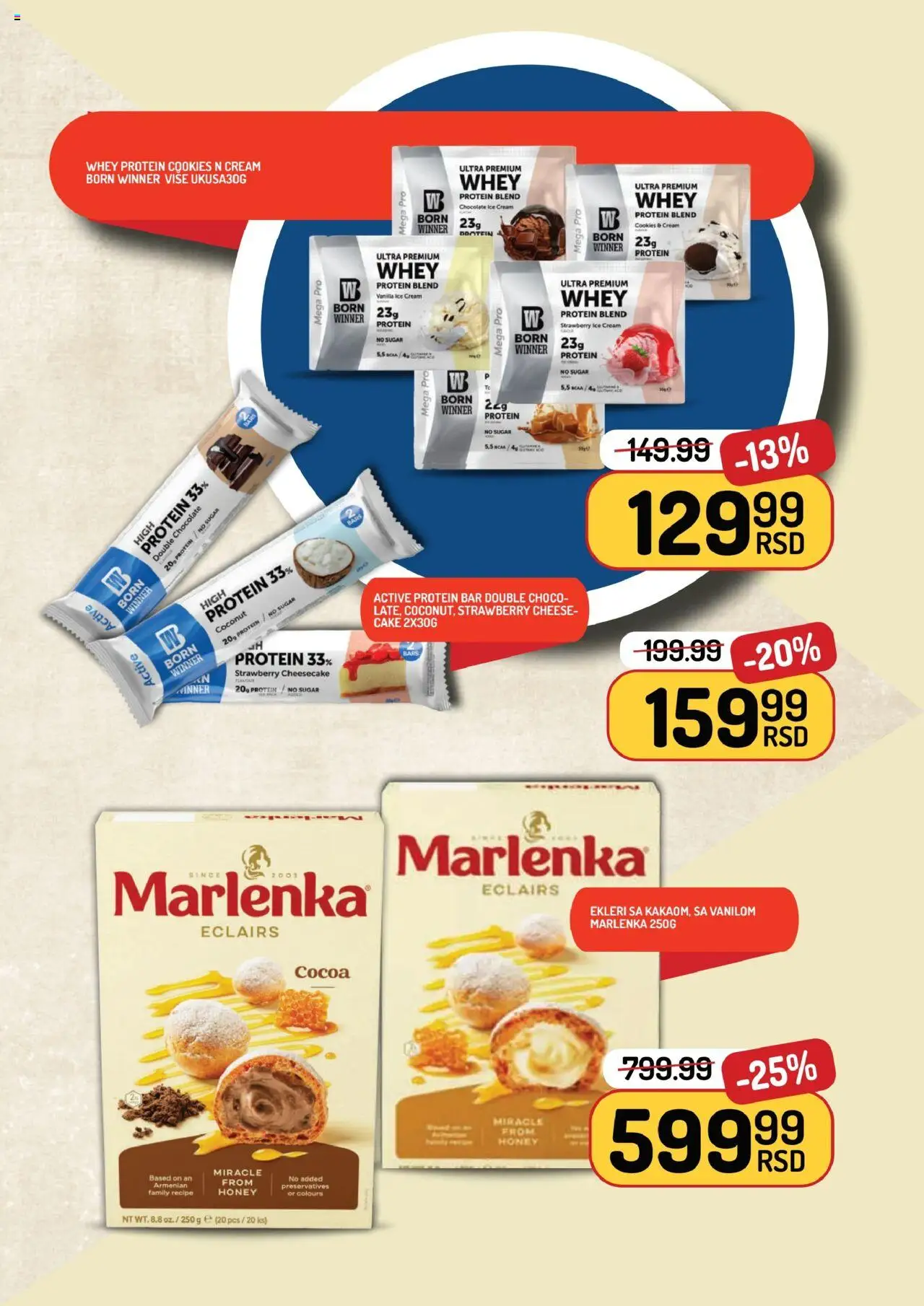 Aman katalog - važi od 19.09.2025 | Strana: 11 | Proizvode: Whey protein, Protein, Protein bar, Cheesecake