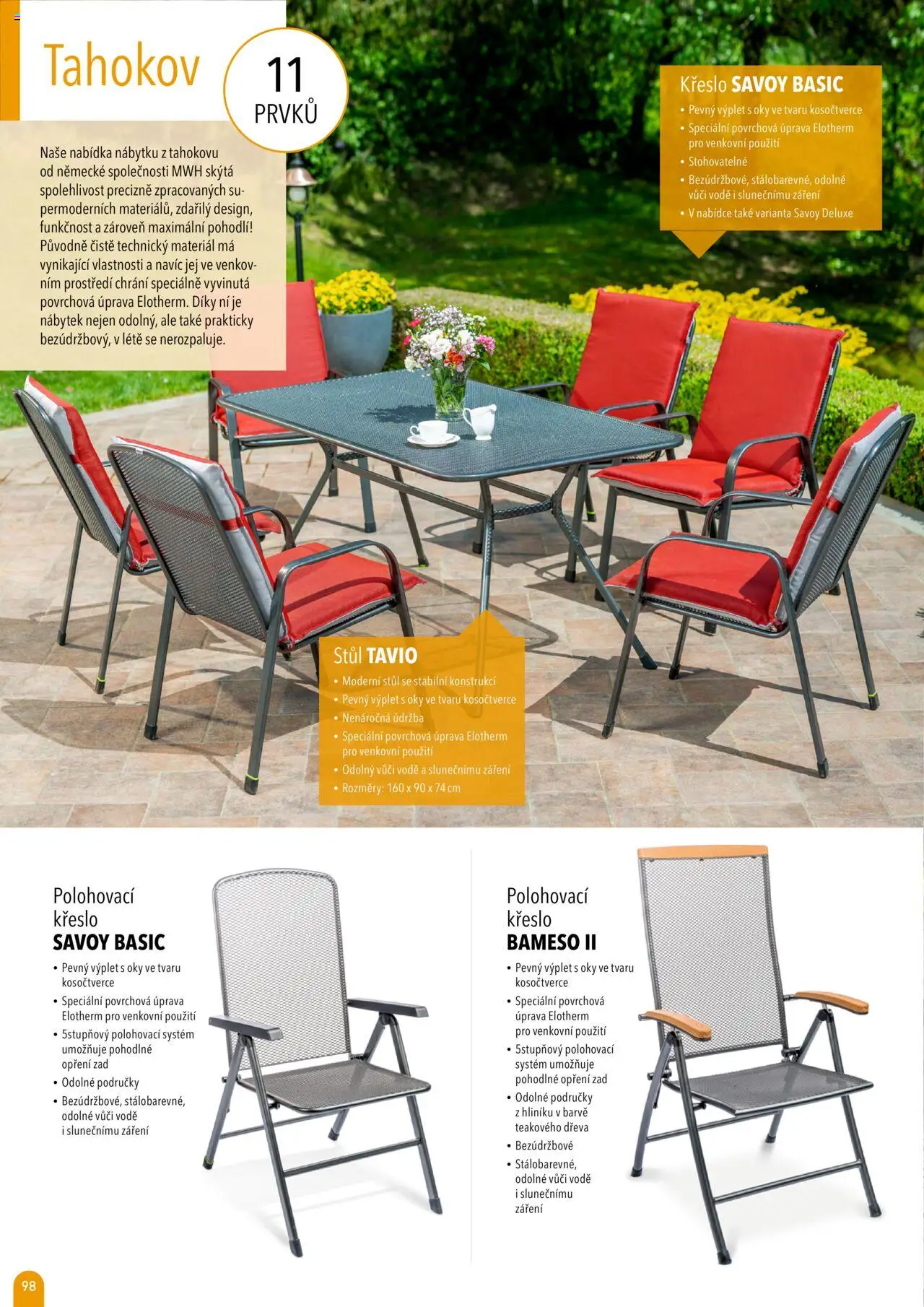 Mountfield katalog 2025 od 16.04.2025 | Strana: 98 | Produkty: Deluxe, Nábytek, Křeslo, Stůl