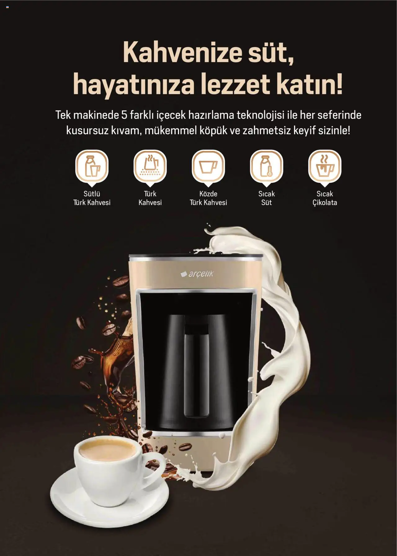 Arçelik Katalog - 16.09.2025 tarihinden itibaren geçerlidir | Sayfa: 50 | Ürünler: Çikolata