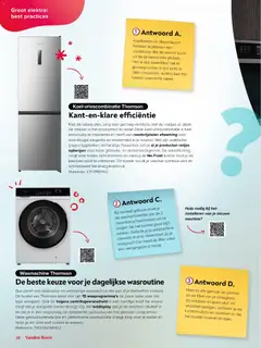 Vanden Borre folder - Voorbeeld van een folder van Vanden Borre, geldig van 02.02.2026 | Pagina: 28 | Producten: Koelkast, Stopcontact, Wasgoed, Kan