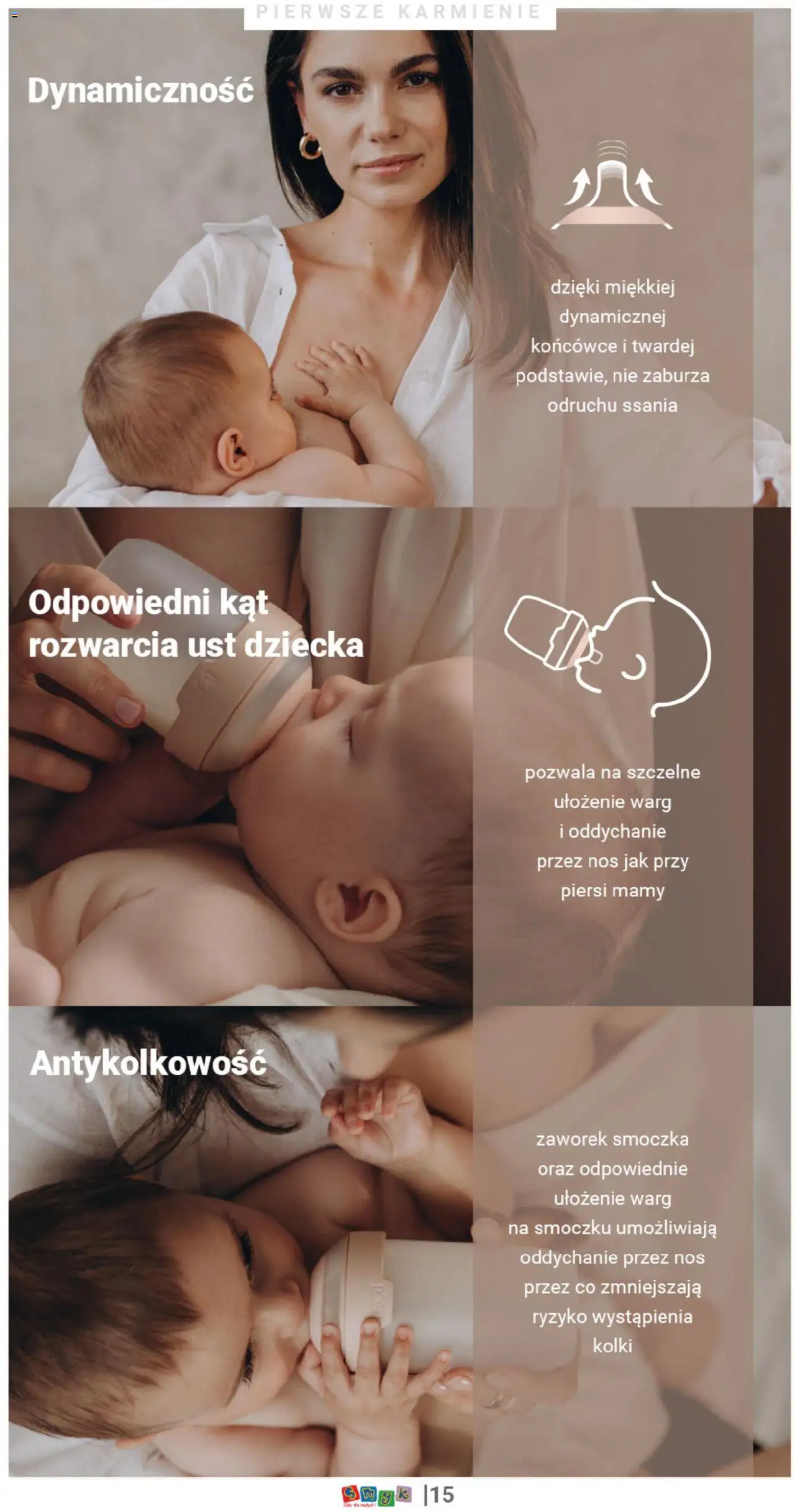 Smyk Gazetka - Welcome Little One od 24.04.2025 | Strona: 15 | Produkty: Piersi