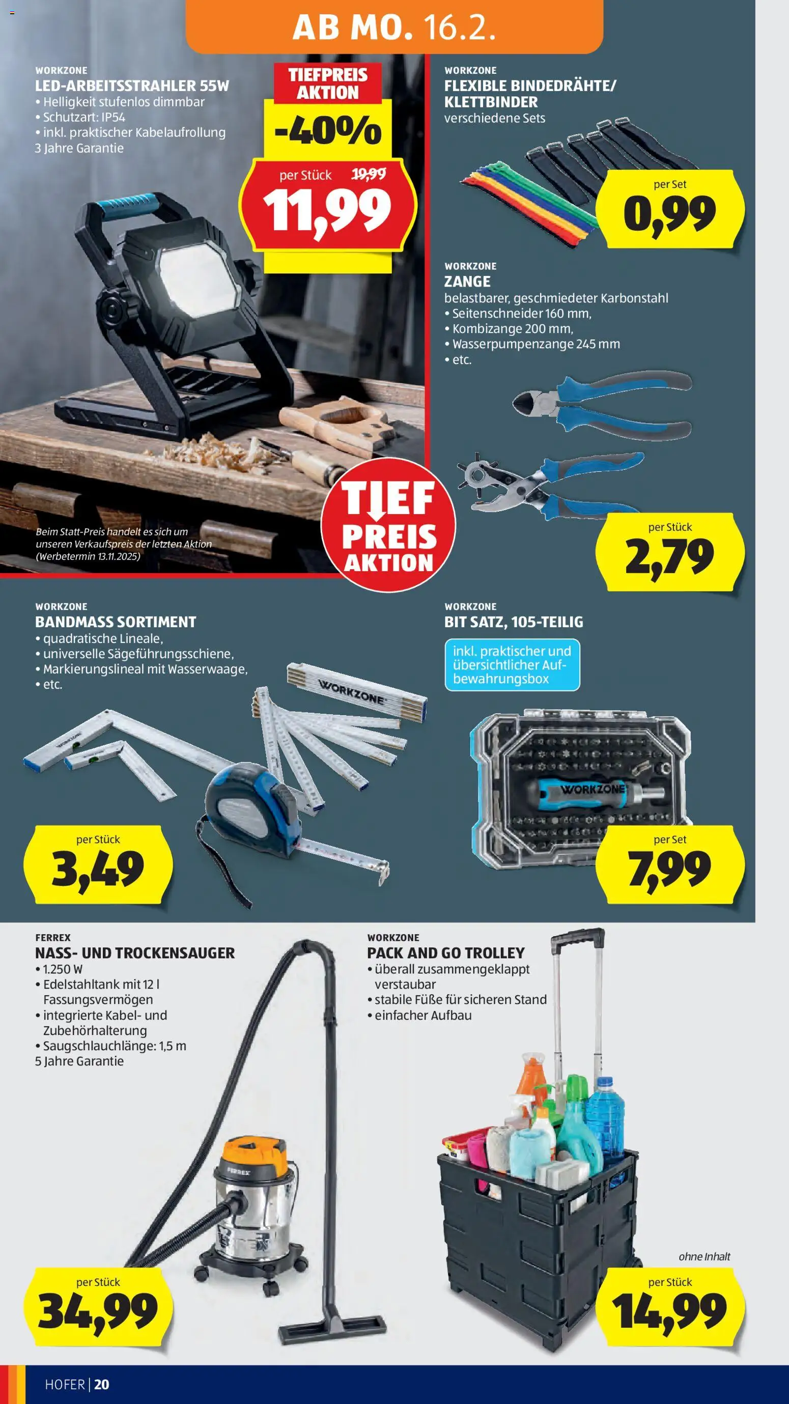 Hofer AT akciós ujság - amely érvényes a következő dátumtól: 13.02.2026 | Oldal: 24 | Termékek: Kábel