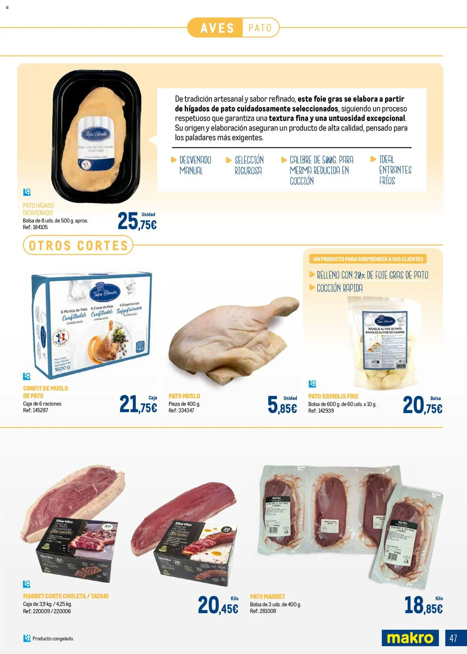Makro - Expertos en carnes Canarias │ válido desde el 09.03.2026 | Página: 47 | Productos: Bolsa, Caja