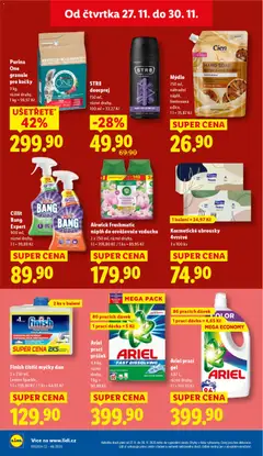 Náhled letáku Lidl Black Friday od 27.11.2025 | Strana: 40