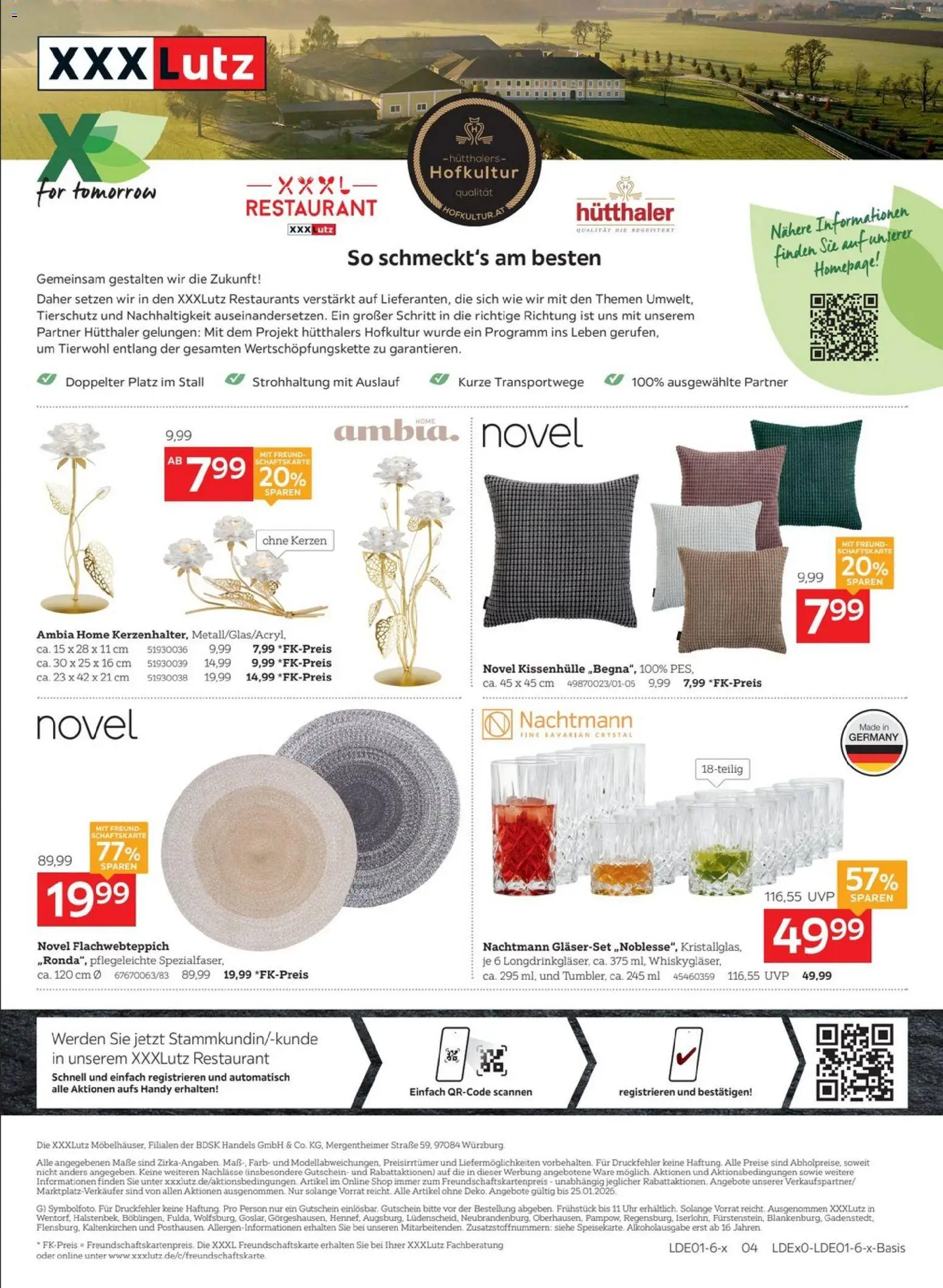 XXXL Lutz Restaurantgutscheine – gültig ab 02.01.2026 | Seite: 12 | Produkte: Uhr