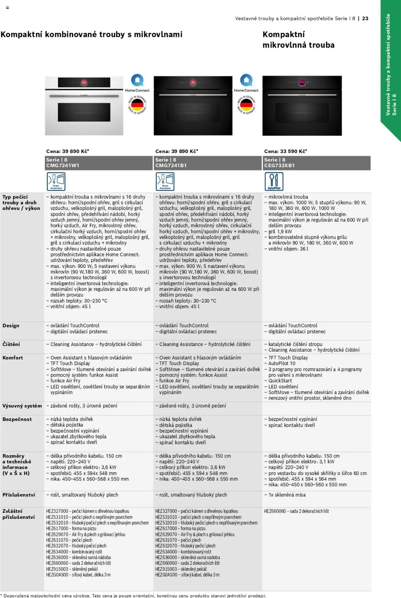 Möbelix leták - Bosch od 01.06.2024 | Strana: 23 | Produkty: Pekáč, Plech, Mikrovlnná trouba, LED