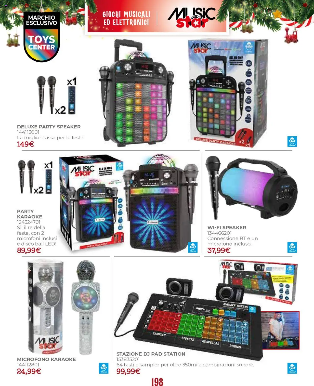 Volantino Toys Center del 17.10.2025 | Pagina: 200 | Prodotti: Disco, Microfono, Speaker