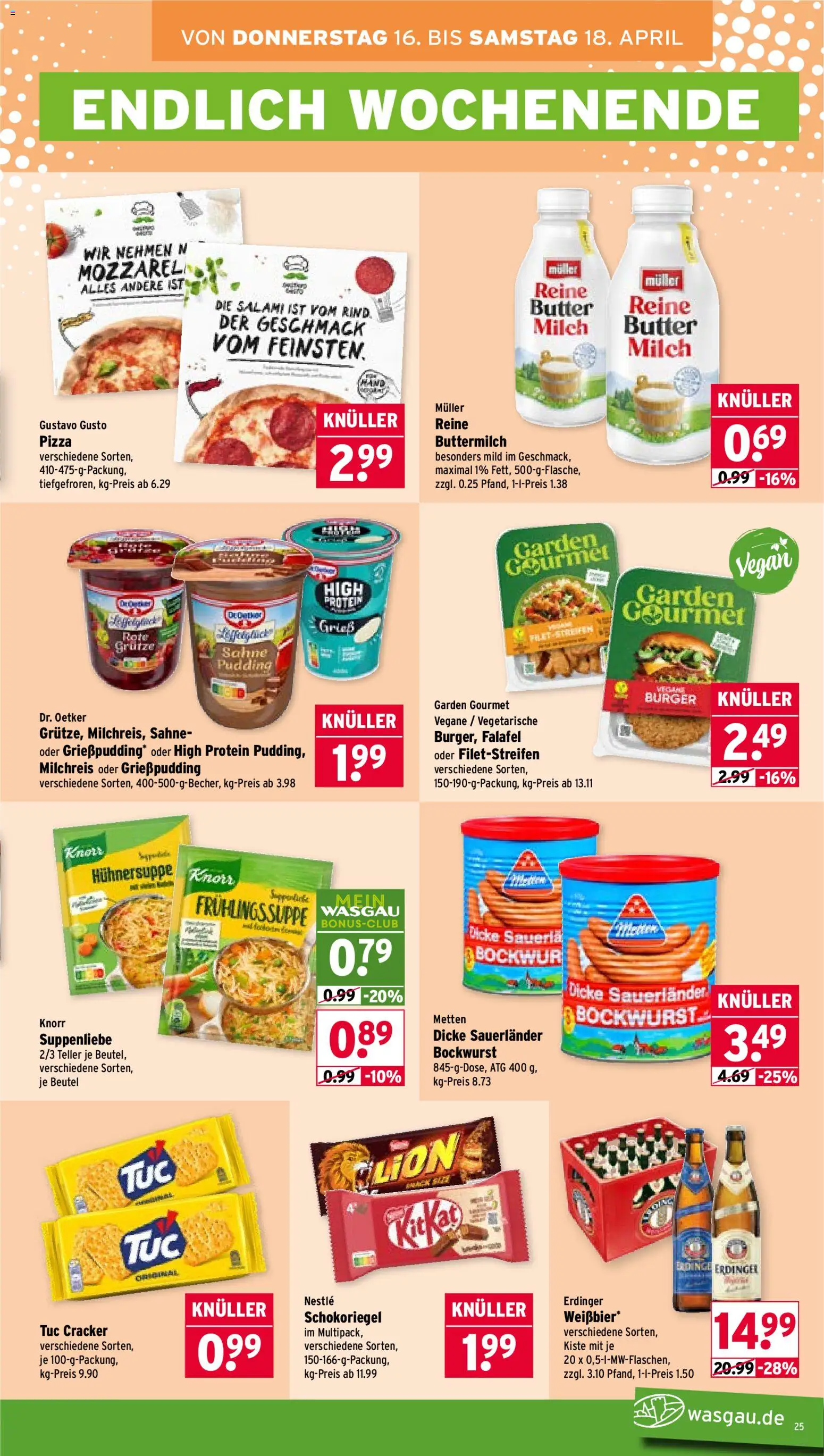 Wasgau Prospekt 	 – gültig ab 13.04.2026 | Seite: 25