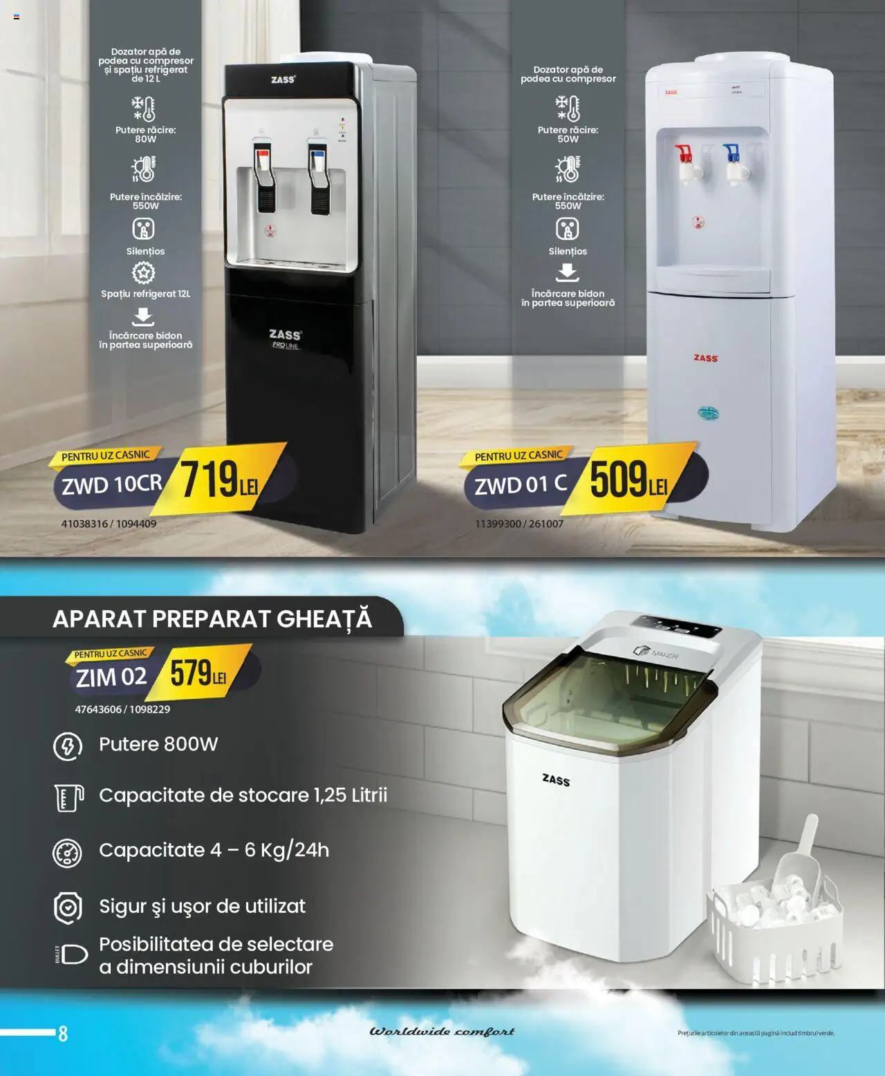 Catalog Selgros - Zass – valabil de la 01.08.2025 | Pagină: 8 | Produse: Apă